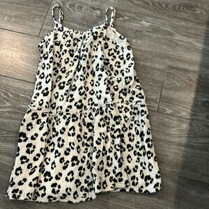 EUC Grayson Threads Kids Leopard Print Dress